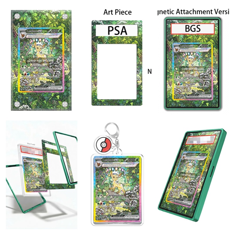 Display Case Acrylic - Pajangan Seni untuk Pokemon Prismatic Evolutions