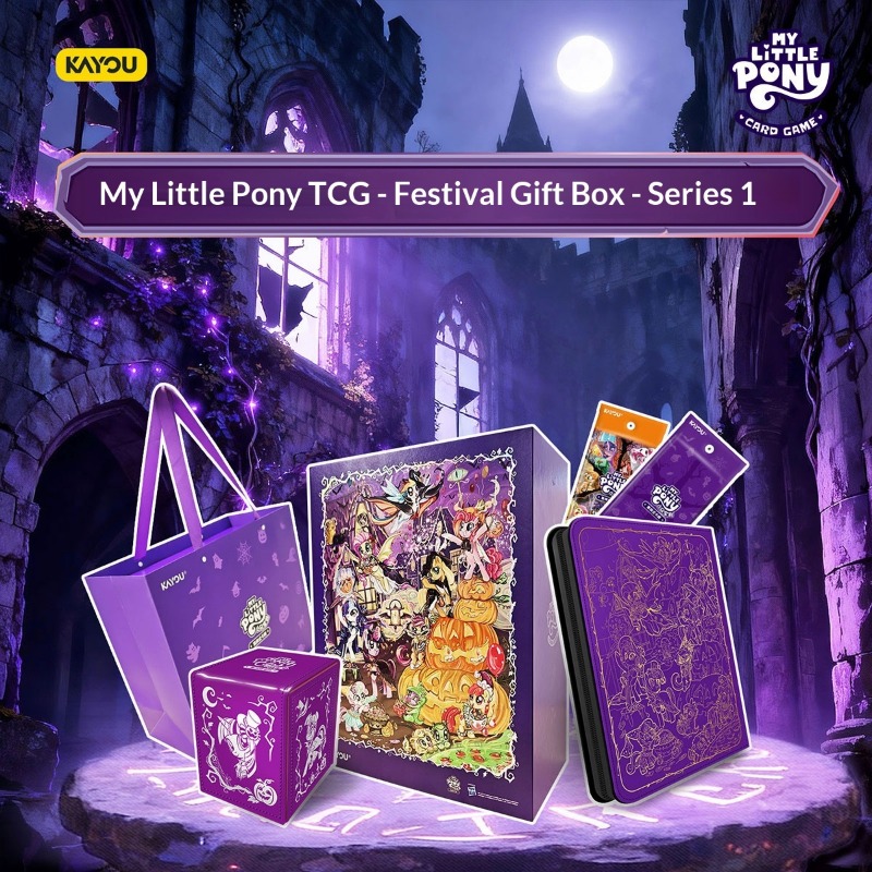 Trading Card Binder - Kotak Hadiah Liburan TCG My Little