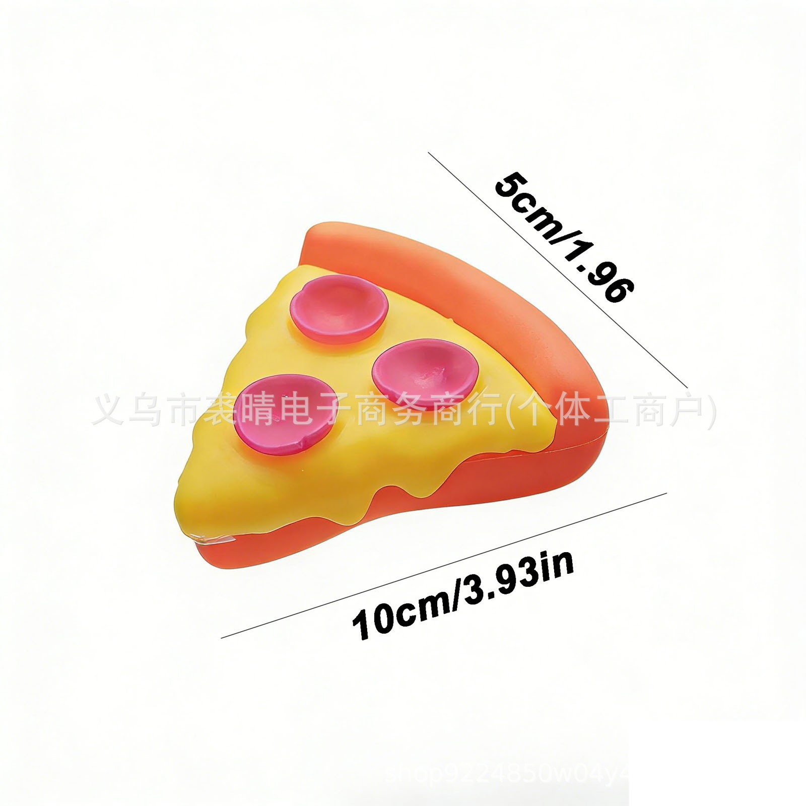 Fidget Cube Original - Kubus Sensorik Pizza Squishy Transparan Pereda