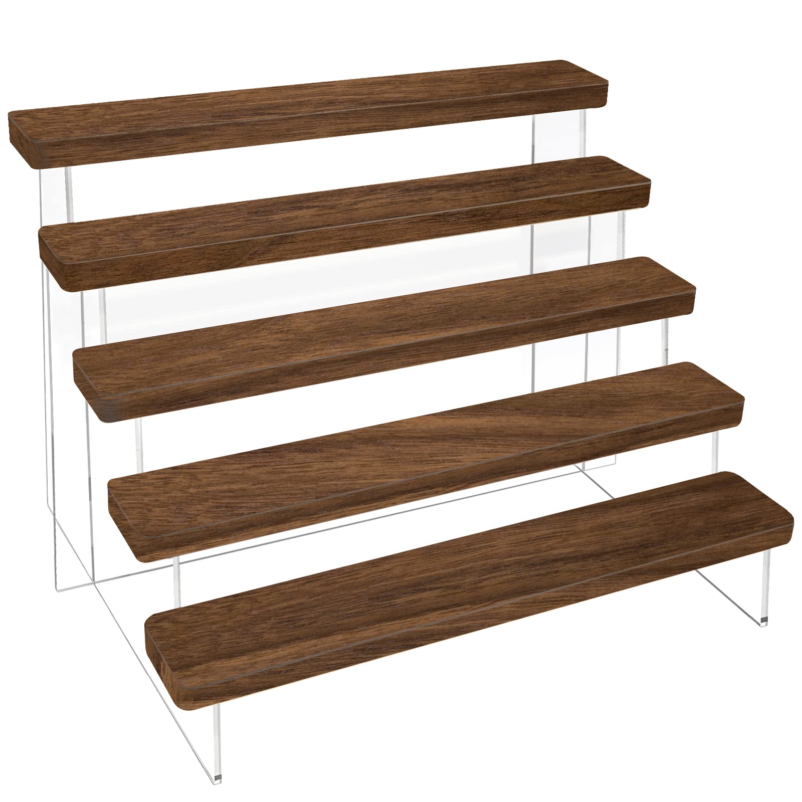 Display Risers Set - Rak Akrilik Berdiri Rak Display Kayu
