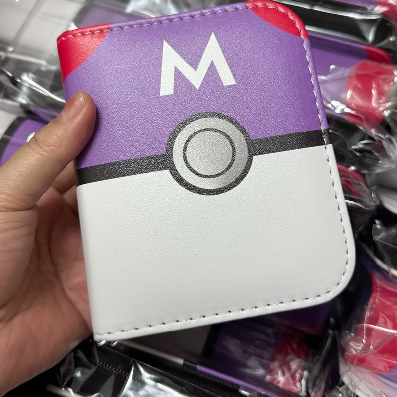 Pokemon Binder Card - Binder Kartu Zipper 9 Kantong Sistem