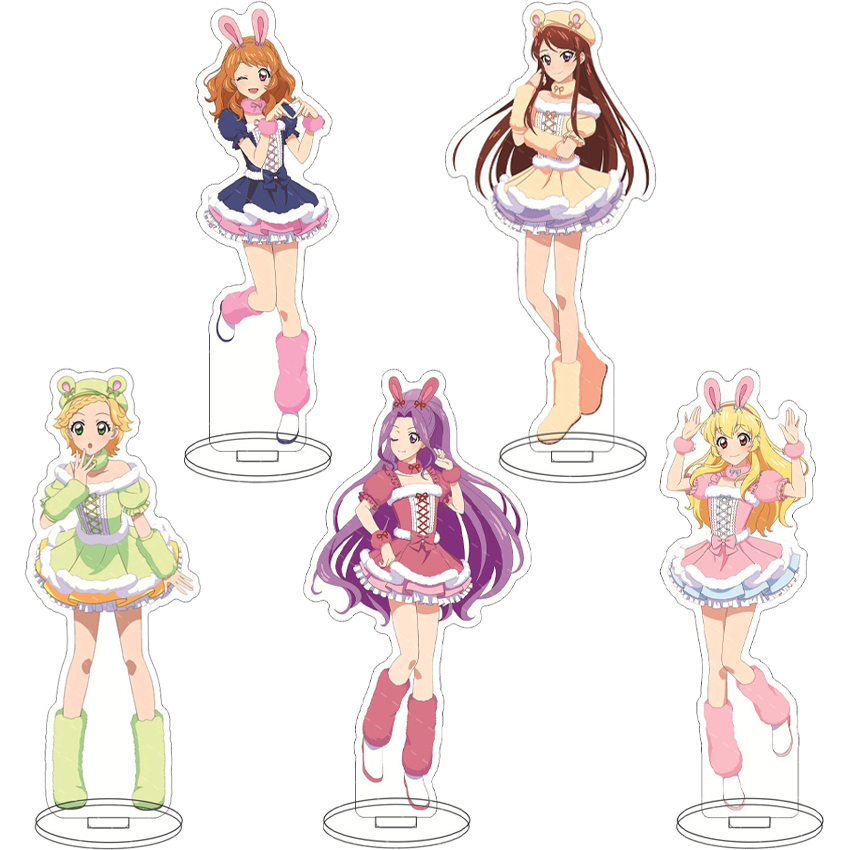 Figma Stand Set - Figur Anime Aikatsu 16CM! ‌ Hoshimiya