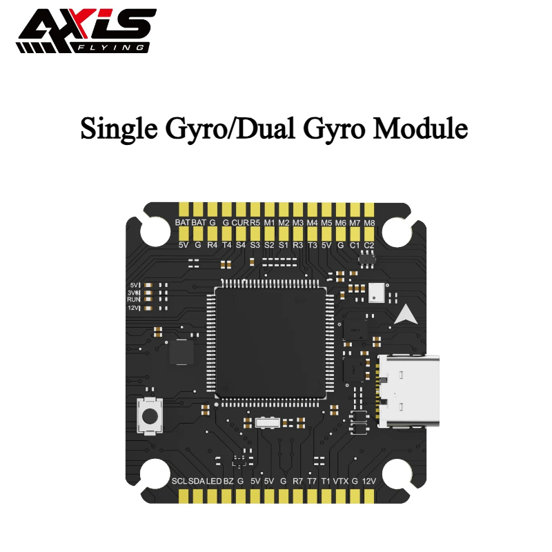 Model Airplane Plastic - Axisflying H743PRO Flight Controller dengan Modul