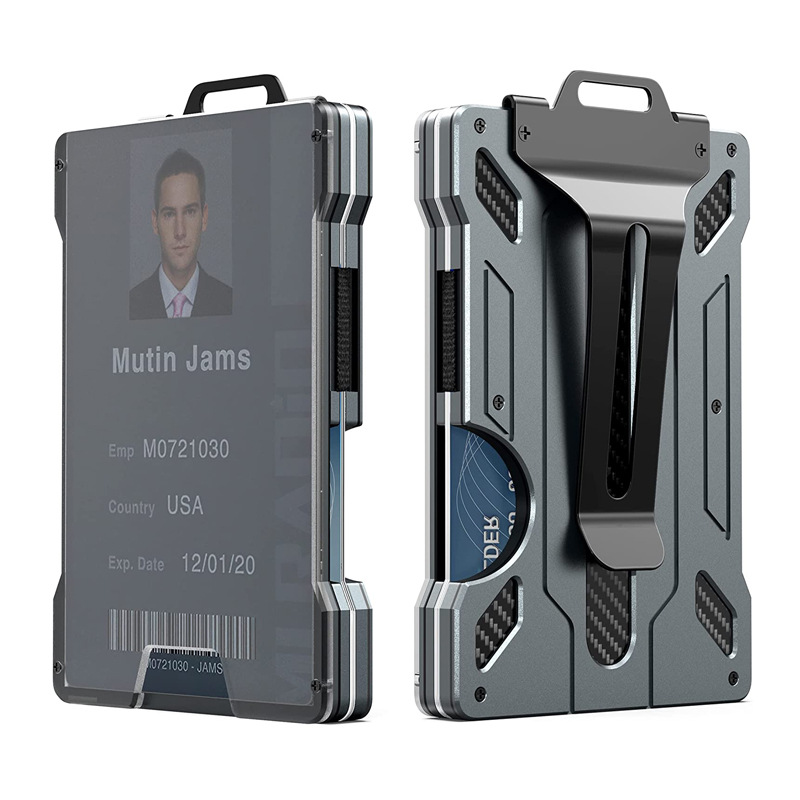 Card Top Loader - Dompet Kartu RFID Fashion, Tempat Kartu