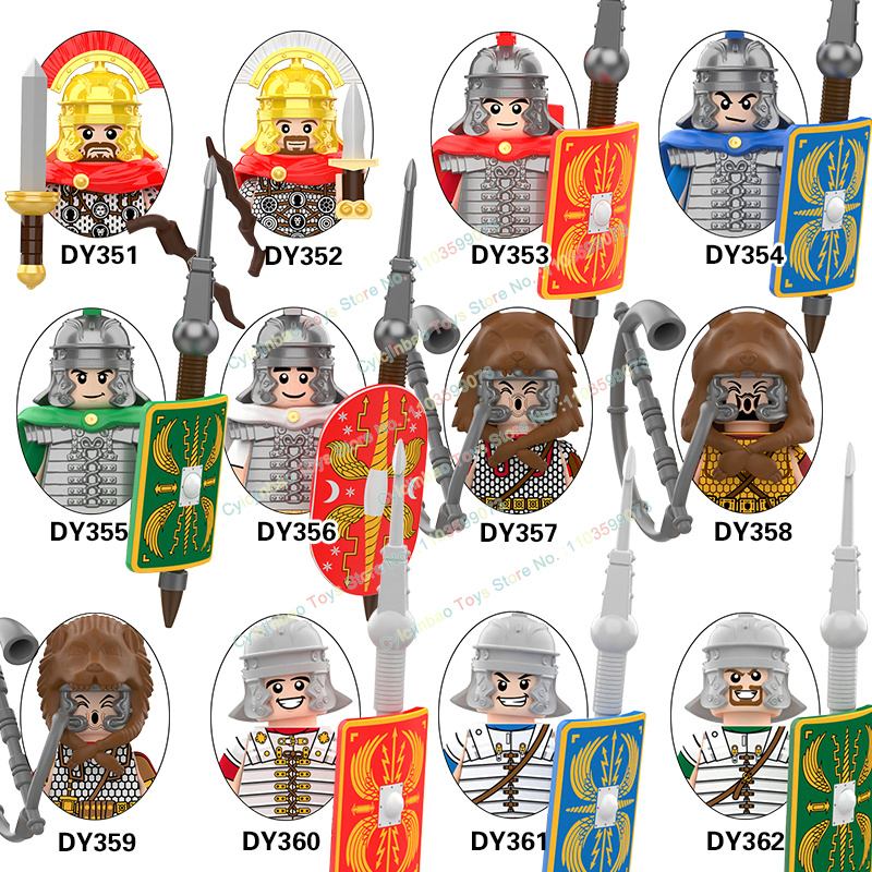 Lego Minifigure Holder - Mainan aksesoris senjata blok bangunan tentara,