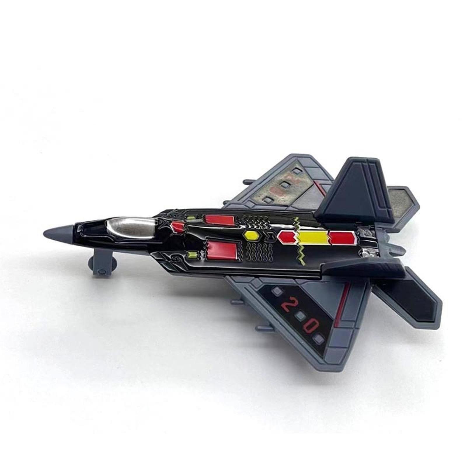 Model Airplane Plastic - 6x Model Pesawat Logam Paduan Diecast