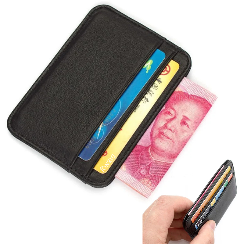 Card Top Loader - Dompet Kartu Kulit Asli Pria, Tempat