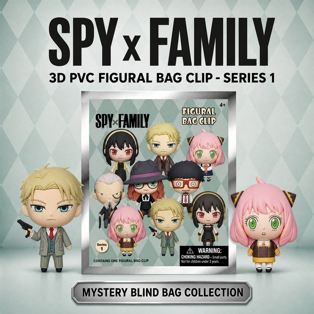 Mystery Box Blind Bag - Spy x Family Gantungan Kunci Klip