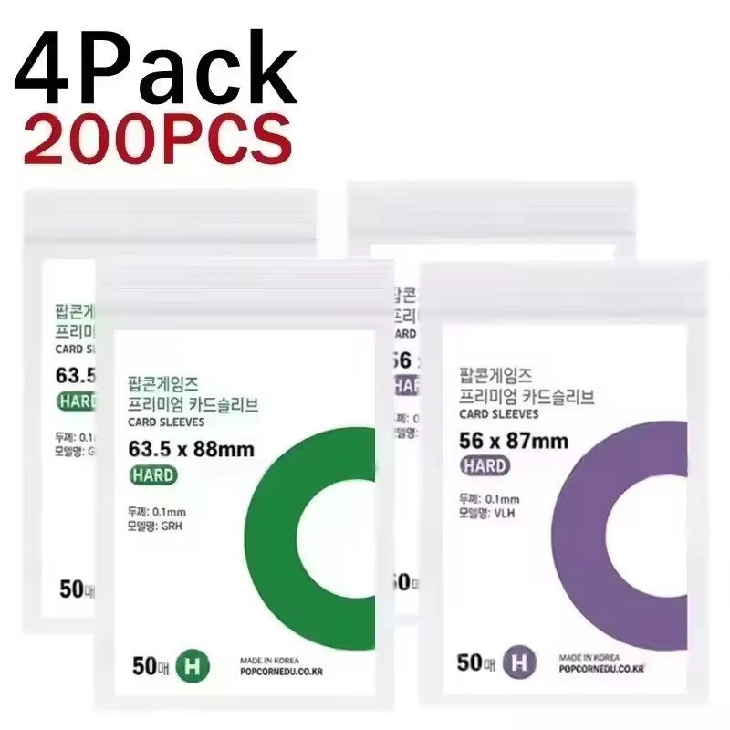 Card Penny Sleeve - 56x87mm 63.5x88mm Kantong Kartu Transparan PP