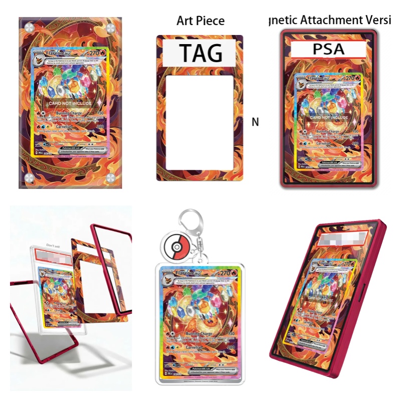 Display Case Acrylic - Pajangan Seni untuk Pokemon Prismatic Evolutions