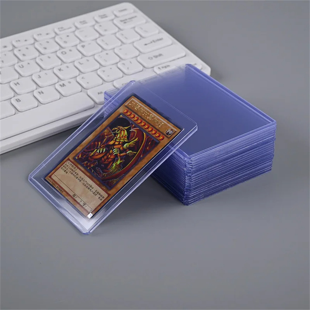 Card Top Loader - 25Pcs Pelindung Kartu Plastik PVC Keras