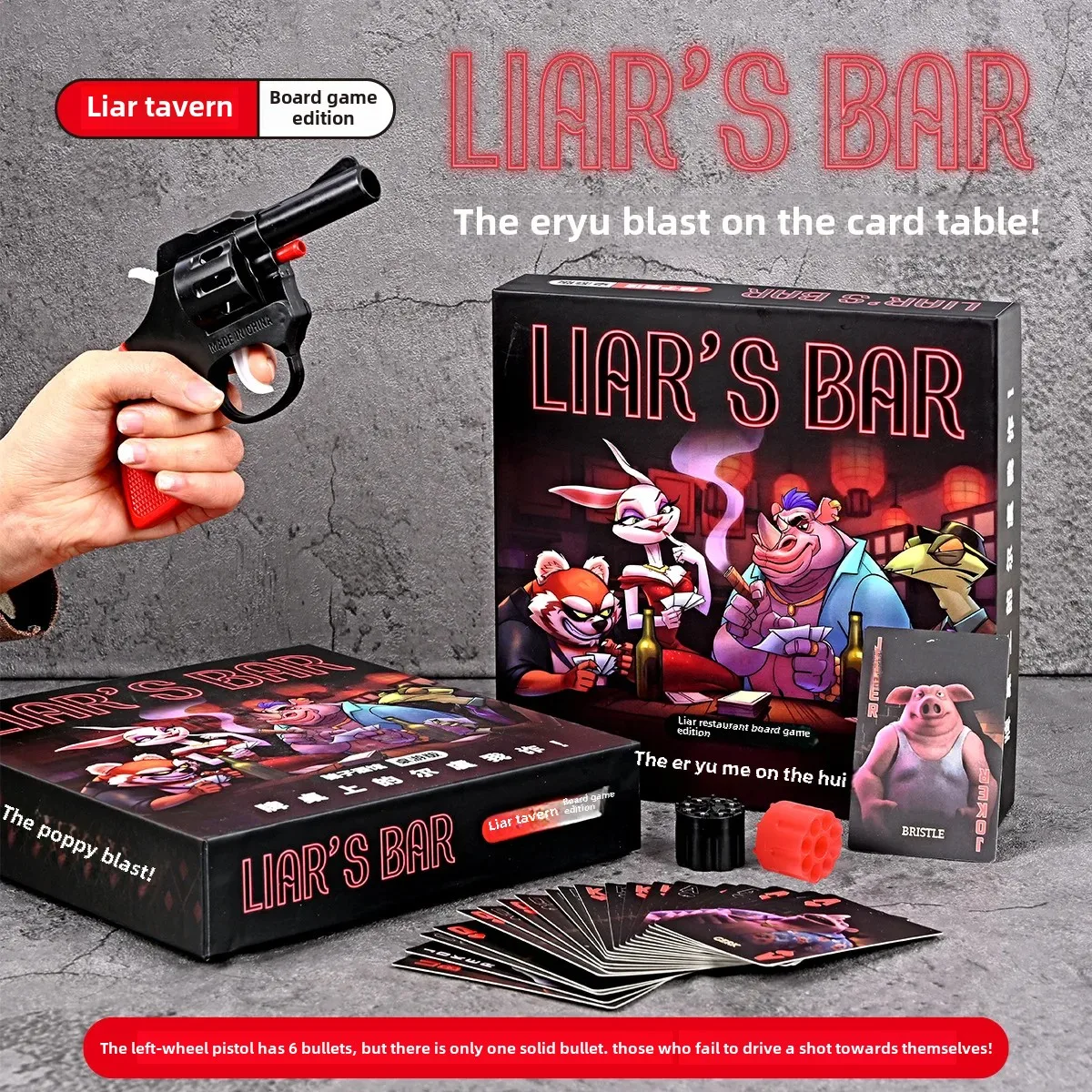 Graded Card Display - Permainan Meja Pub Penipuan Kartu Fisik