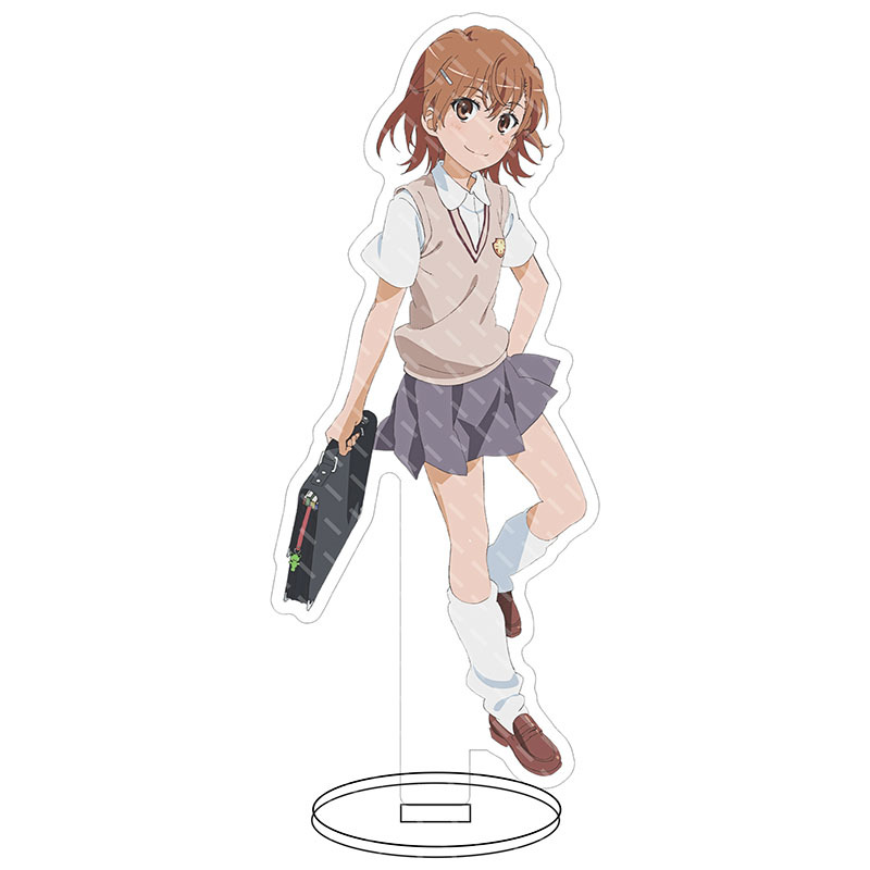 Figur Anime 16CM A Certain Sci - Figma Stand Set ulasan dan harga