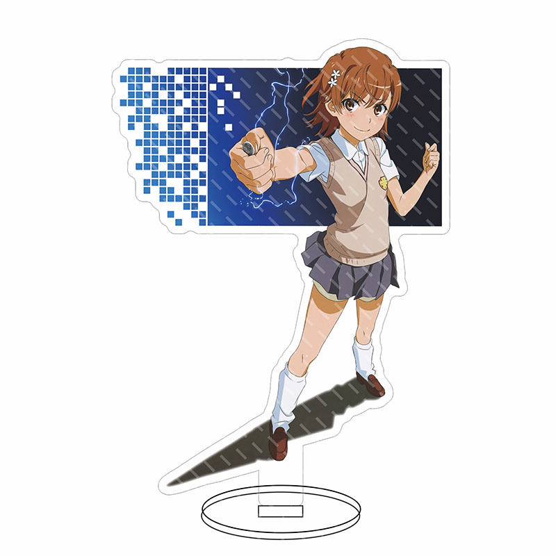 Figur Anime 16CM A Certain Sci - Figma Stand Set ulasan dan harga