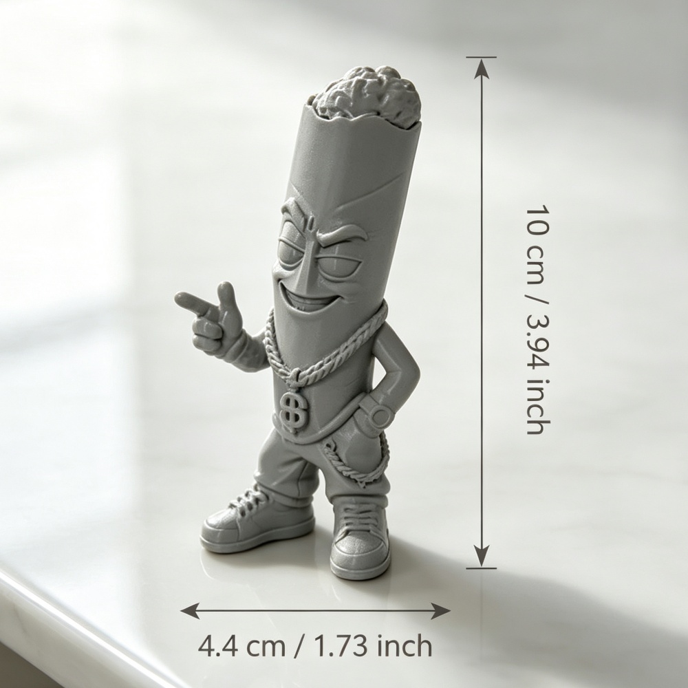Figur Seni Plastik Abu-abu Tre - Pop Display Shelf ulasan dan harga