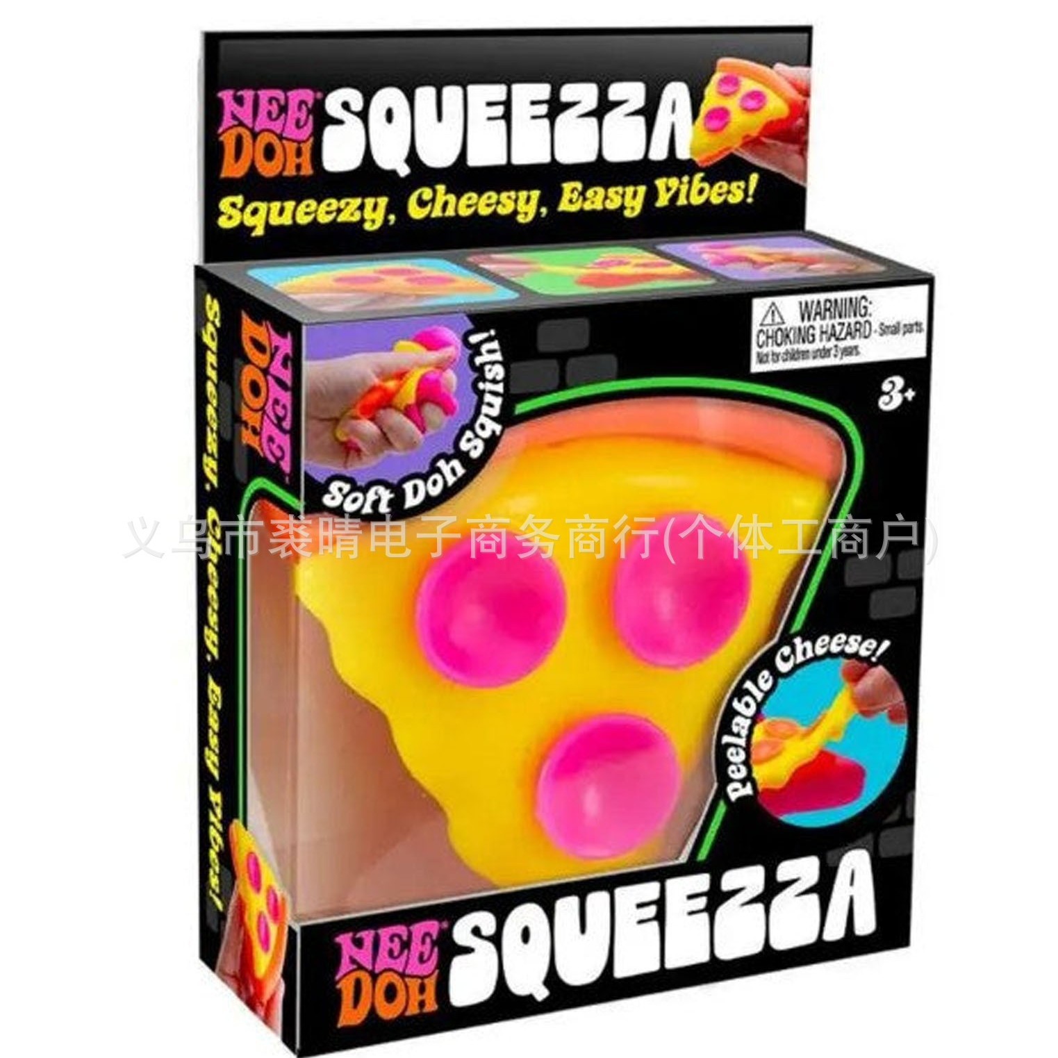 Kubus Sensorik Pizza Squishy T - Fidget Cube Original ulasan dan harga