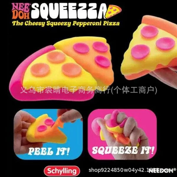 Kubus Sensorik Pizza Squishy T - Fidget Cube Original ulasan dan harga
