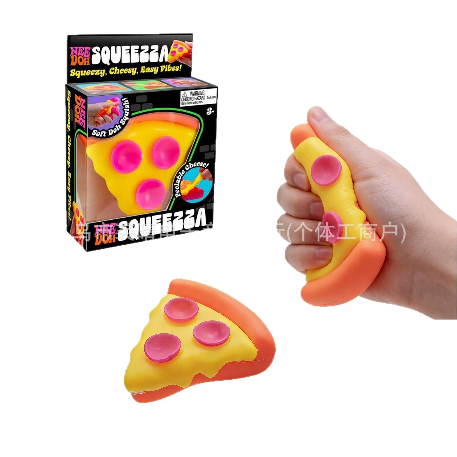 Kubus Sensorik Pizza Squishy T - Fidget Cube Original ulasan dan harga
