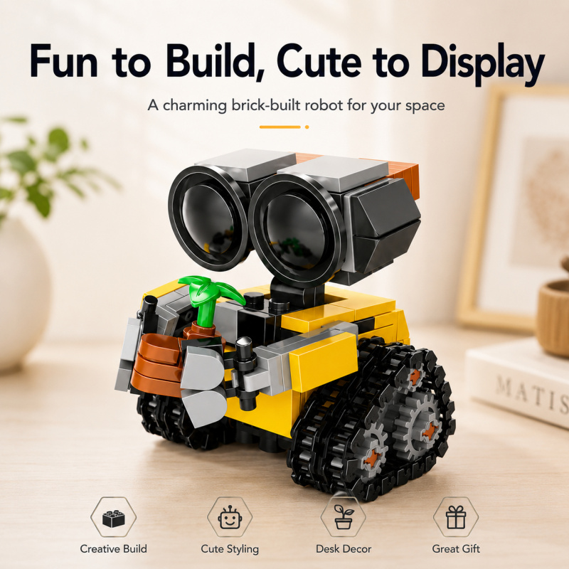 Set Blok Bangunan Robot Mini,  - Building Block Mini ulasan dan harga