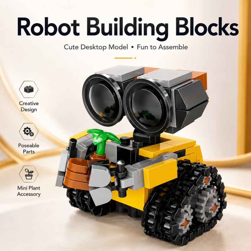 Set Blok Bangunan Robot Mini,  - Building Block Mini ulasan dan harga