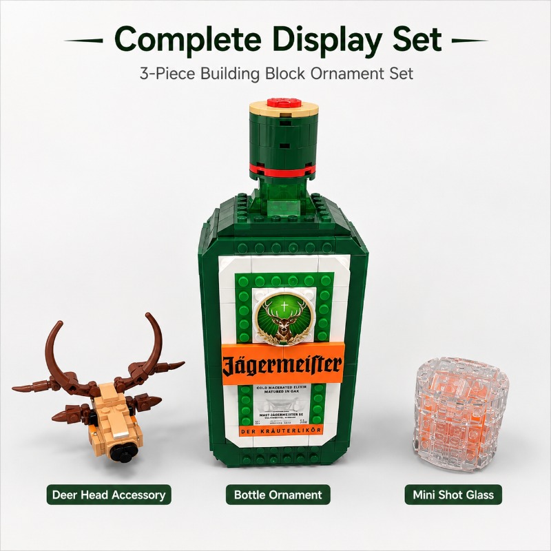 Set Blok Bangunan Botol Minuma - Building Block Mini ulasan dan harga