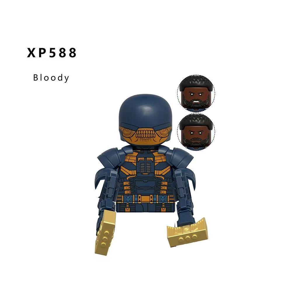 SuicideSquad Peacemaker Naga B - Lego Minifigure Holder ulasan dan harga