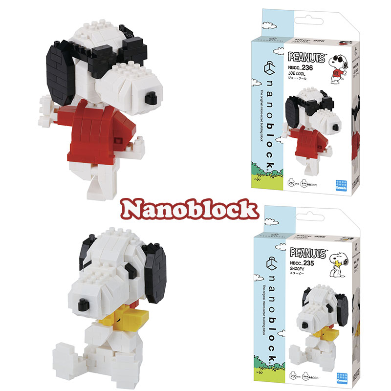 Nanoblock Peanuts Series Joe C - Building Block Mini ulasan dan harga
