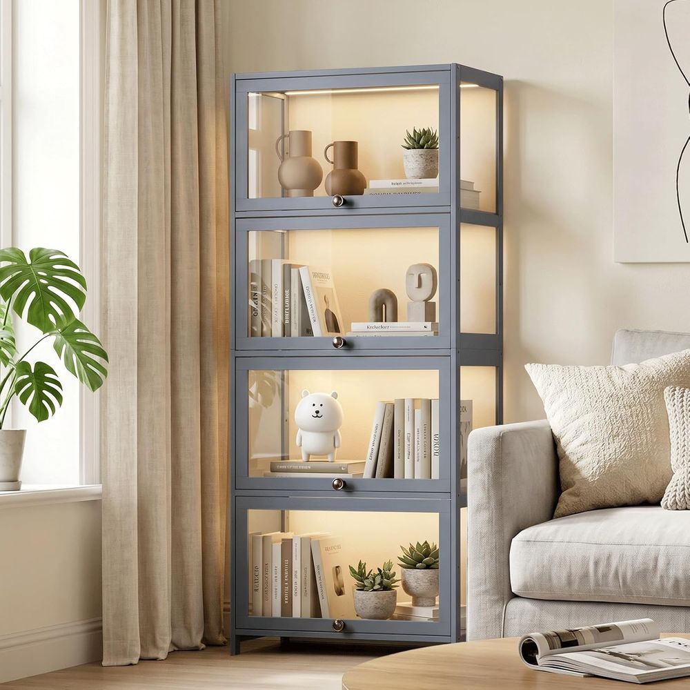Kotak Pajangan Akrilik 4 Tingk - Display Case Acrylic ulasan dan harga