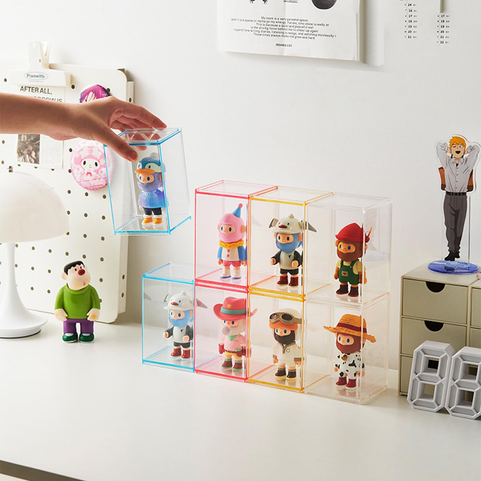 Kotak Display Akrilik untuk Fi - Pop Display Shelf ulasan dan harga