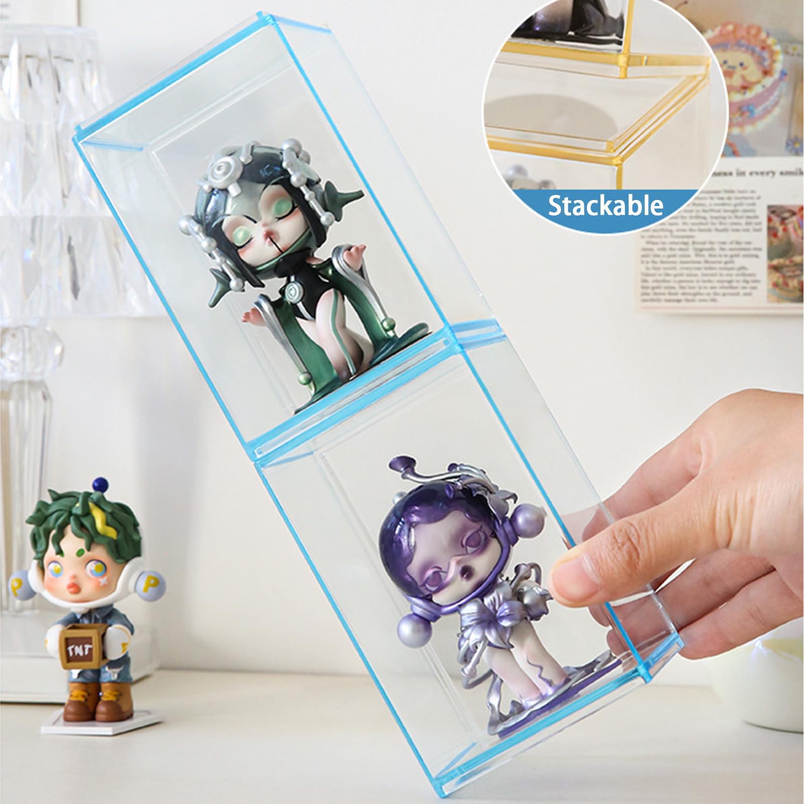 Kotak Display Akrilik untuk Fi - Pop Display Shelf ulasan dan harga