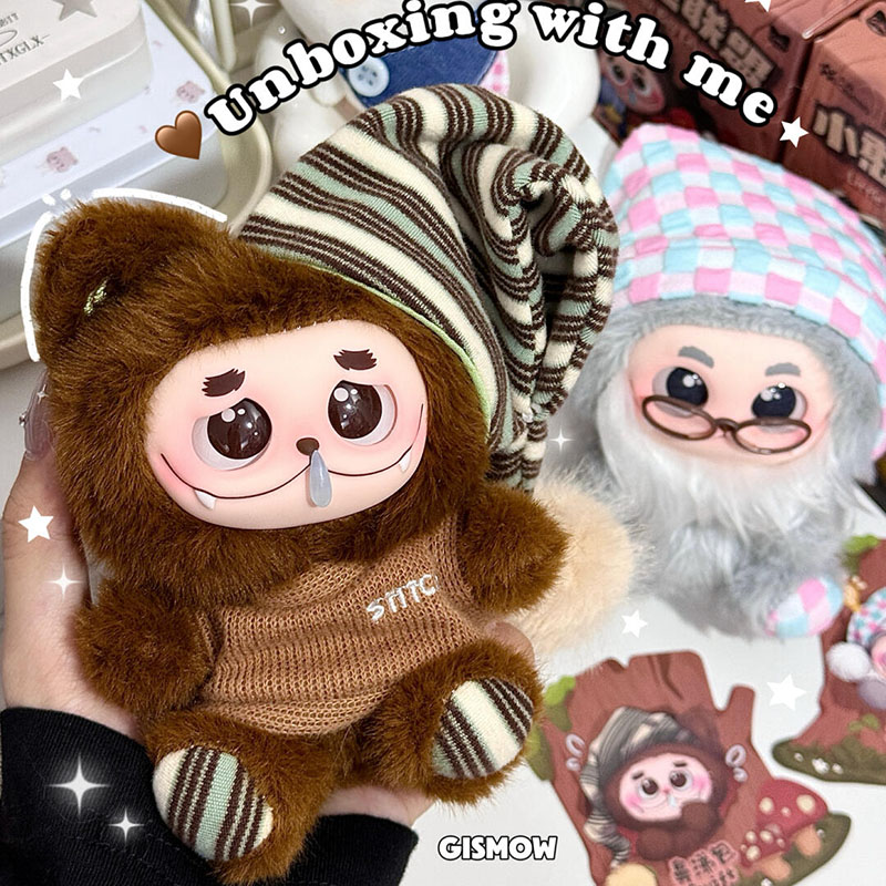 Genuine Gismow Little Bean Bag - Vinyl Figure Blank ulasan dan harga