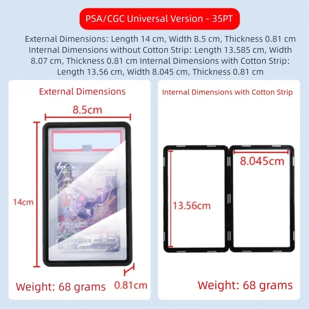 Pelindung Kartu Berbingkai Alu - Graded Card Display ulasan dan harga