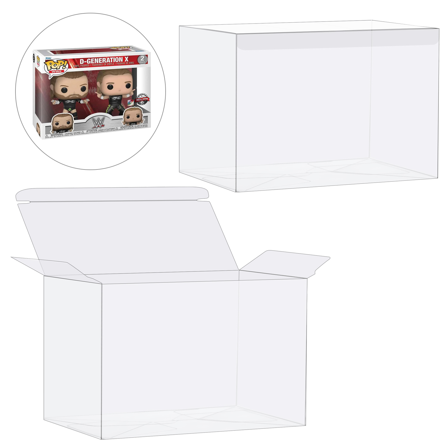 HIGOPLAY casing pelindung 2 da - Funko Pop Protector ulasan dan harga