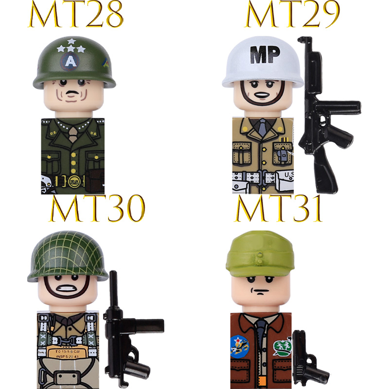 Mainan Anak-anak WW2 Tentara M - Lego Minifigure Holder ulasan dan harga