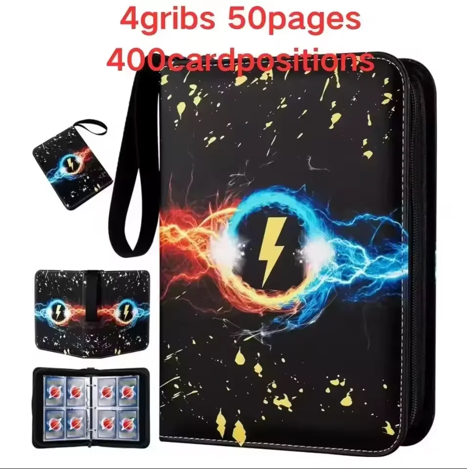 TERSEDIA-- 400PCS Album Binder - Pokemon Binder Card ulasan dan harga