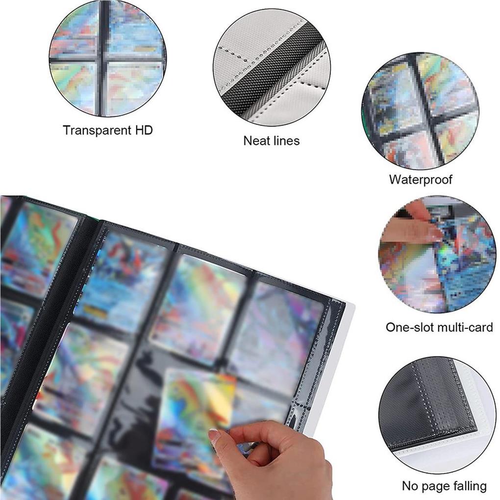 Tempat Kolektor kartu Dagang 9 - Pokemon Binder Card ulasan dan harga