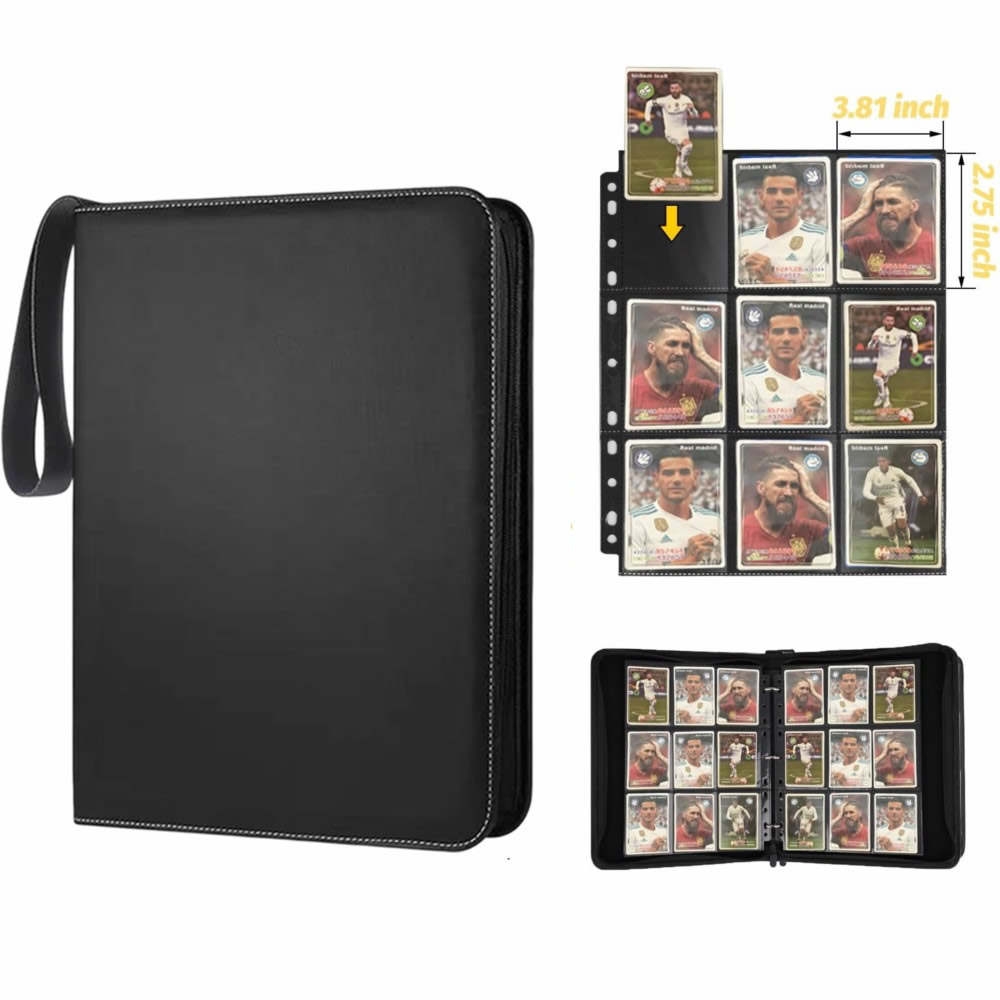 Binder Kartu 9 Kantong Sisi Ga - Trading Card Binder ulasan dan harga