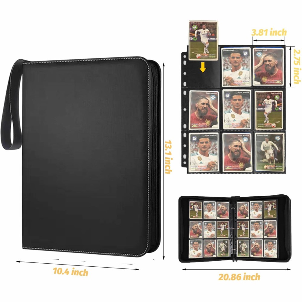Binder Kartu 9 Kantong Sisi Ga - Trading Card Binder ulasan dan harga