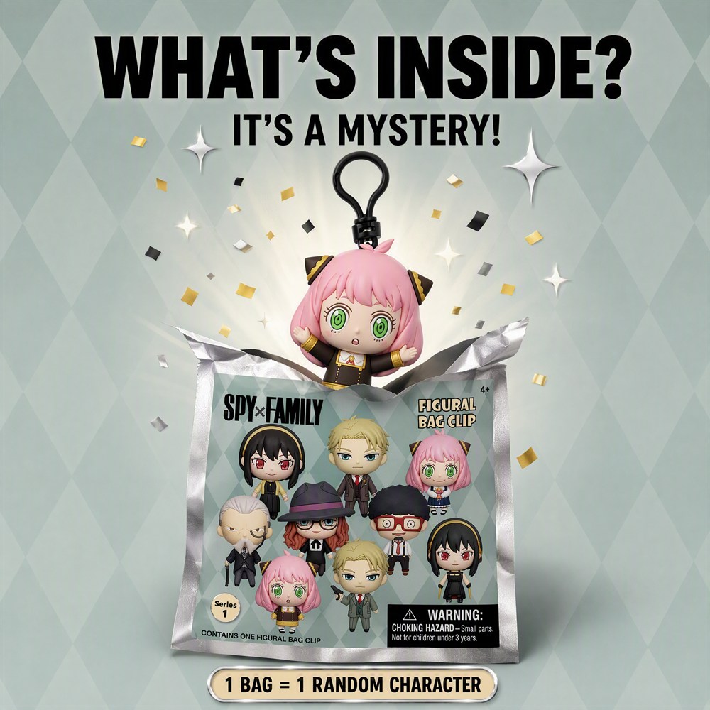 Spy x Family Gantungan Kunci K - Mystery Box Blind Bag ulasan dan harga