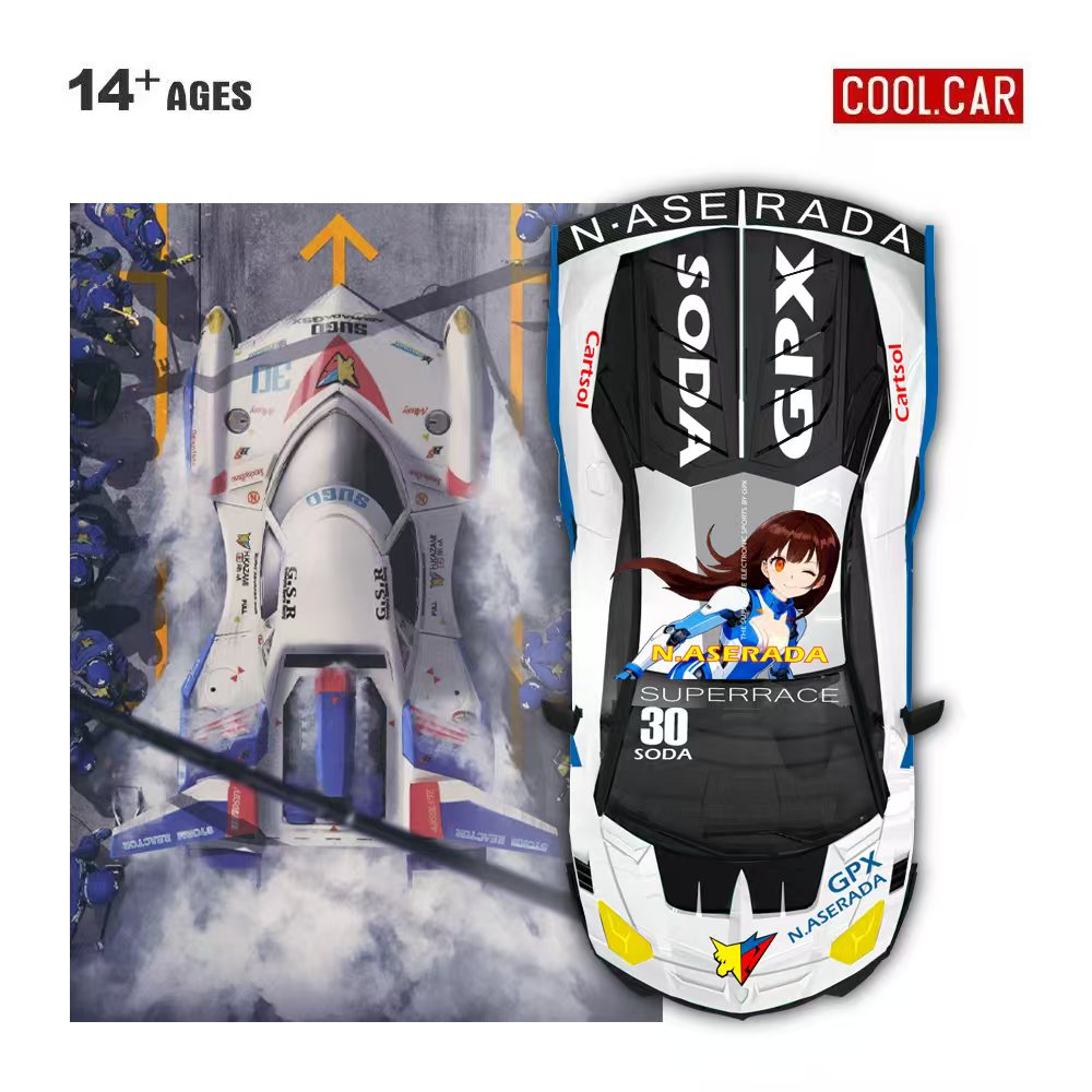 Mobil Keren 1:64 GTEVO Superra - Die Cast Car 1 64 ulasan dan harga