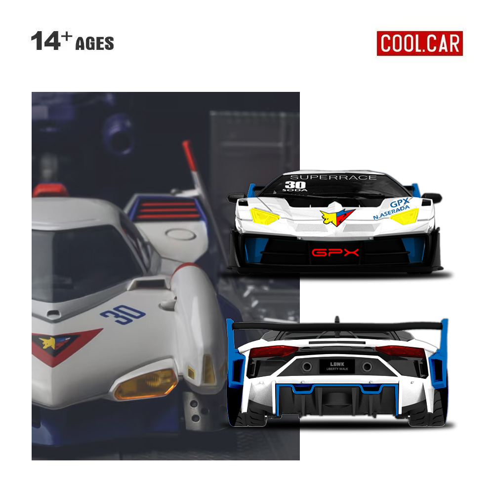 Mobil Keren 1:64 GTEVO Superra - Die Cast Car 1 64 ulasan dan harga