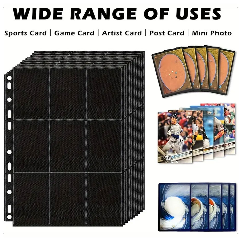10 Pak Dompet Penyimpanan Hala - Trading Card Binder ulasan dan harga