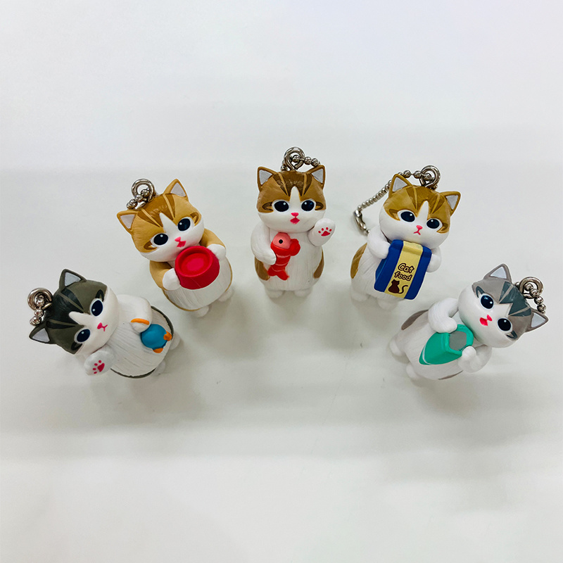 Mofusand Gantungan Kunci Kucin - Action Figure Stand ulasan dan harga