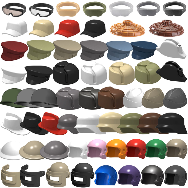 Aksesori Blok Bangunan Militer - Lego Minifigure Holder ulasan dan harga