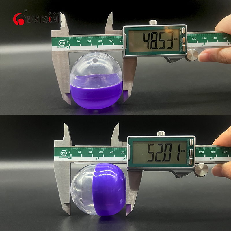 50PCS 1.9*2Inch 48x52mm Bola K - Capsule Toy Gashapon ulasan dan harga