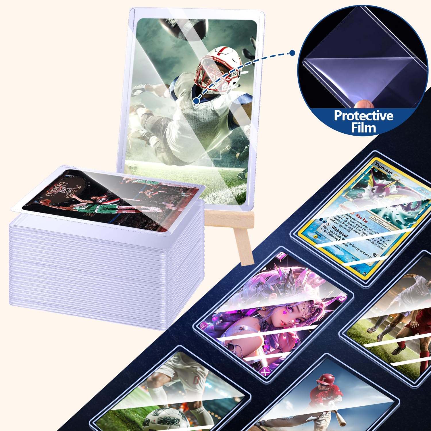 25-100 Buah Pelindung Tempat K - Card Penny Sleeve ulasan dan harga