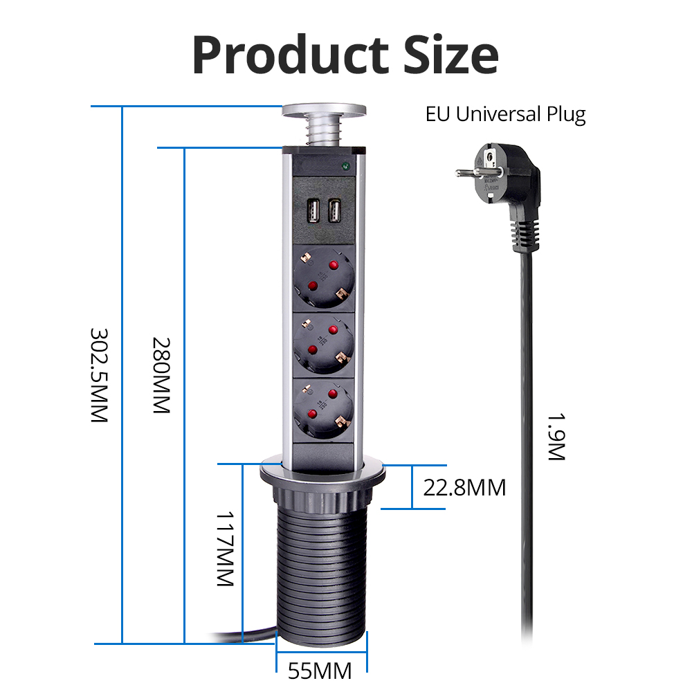 Soket Desktop Pop Up Tarik Wal - Pop Display Shelf ulasan dan harga