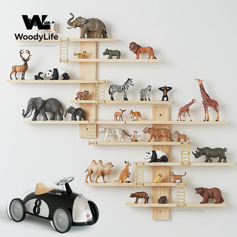 Rak Pajangan Model Hewan untuk - Pop Display Shelf ulasan dan harga
