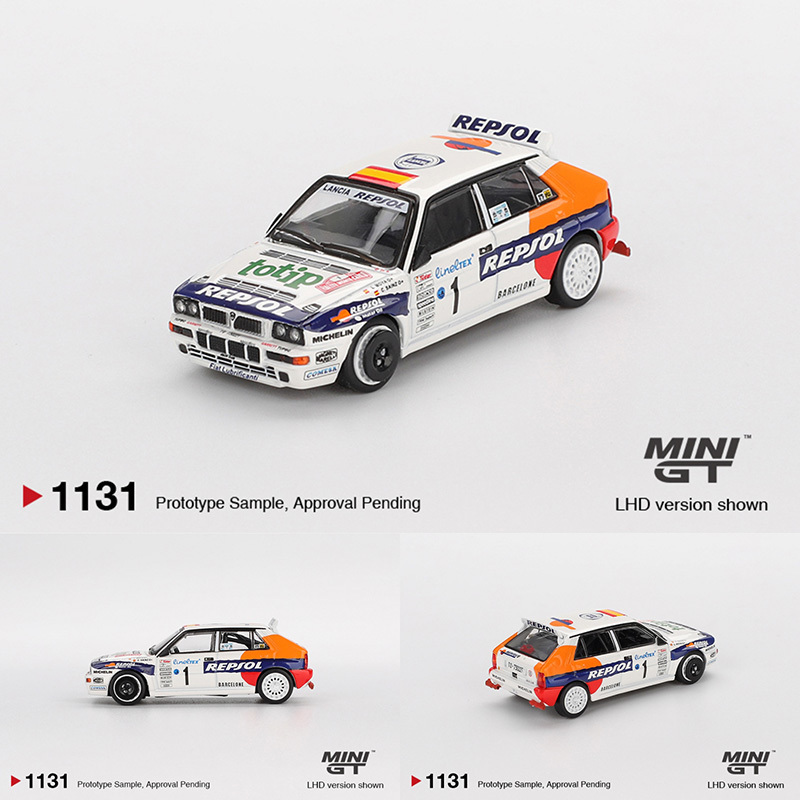 MINIGT 1131 1:64 Lancia Delta  - Die Cast Car 1 64 ulasan dan harga