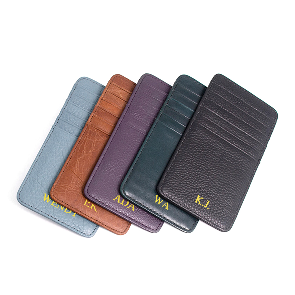 Dompet kulit sapi inisial nama - Card Top Loader ulasan dan harga